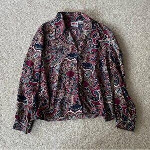 Vintage Alia‎ Petites Patterned Blouse